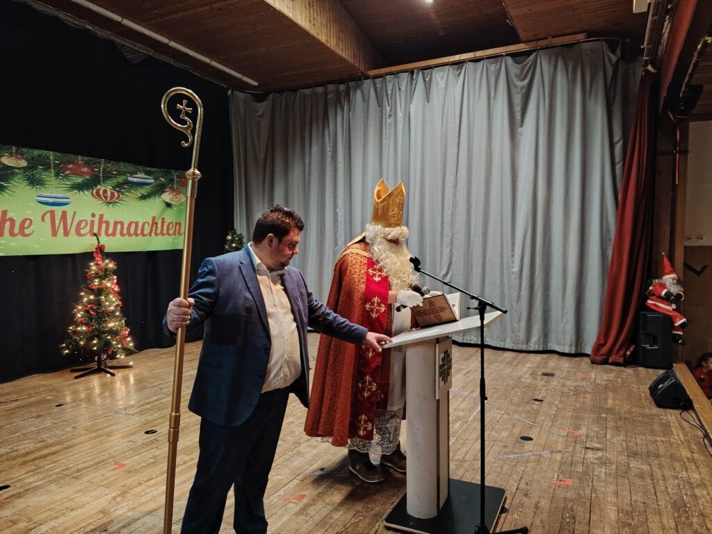 Eine besinnliche und weihnachtliche Feier beim TVH